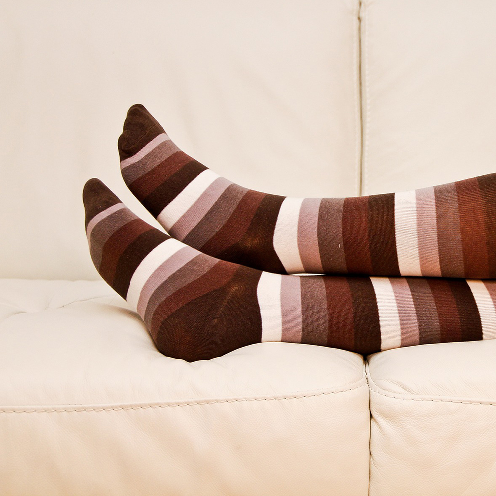 Mit richtigen Socken gegen schwitzende F&uuml;&szlig;e